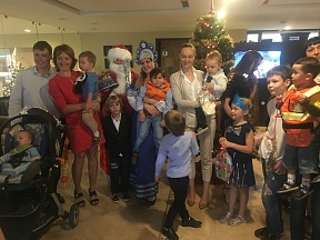 Matinal navideño para los hijos de los compatriotas rusos en Guatemala Matinal navideño para los hijos de los compatriotas rusos en Guatemala