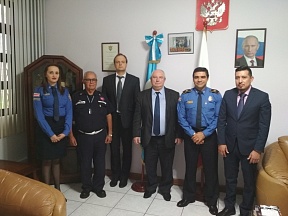 Los bomberos centroamericanos quieren entrenarse en Rusia Los bomberos centroamericanos quieren entrenarse en Rusia