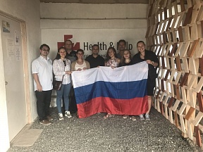 Los empleados de la Embajada de Rusia visitaron la clínica voluntaria en Guatemala