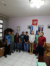 Reunión con becarios guatemaltecos para estudiar en Rusia Reunión con becarios guatemaltecos para estudiar en Rusia